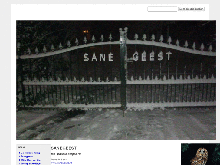 www.sanegeest.nl