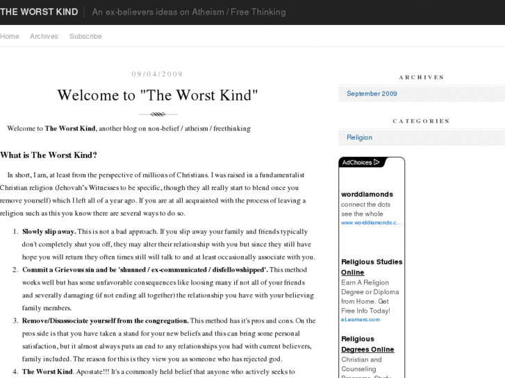 www.theworstkind.com