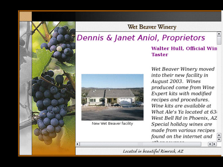 www.wetbeaverwinery.com
