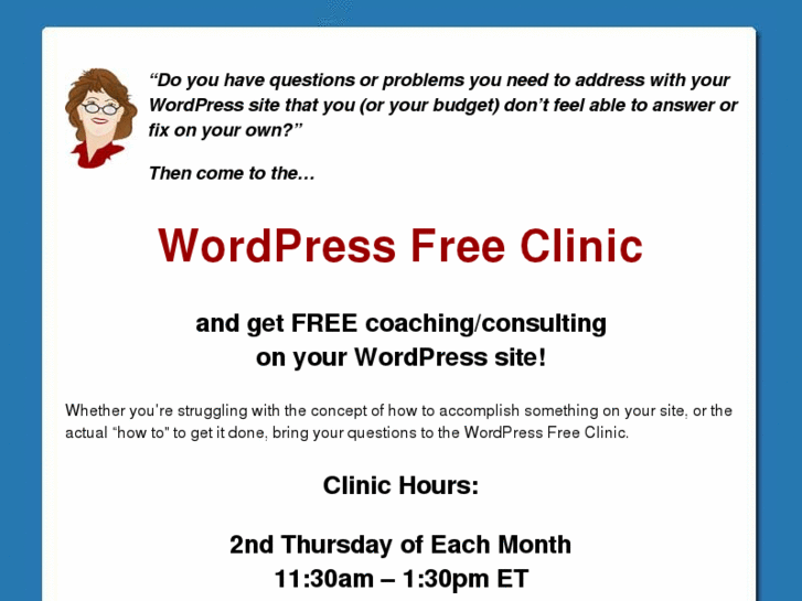 www.wordpress-free-clinic.com