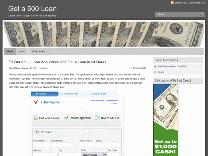 www.500loan.org