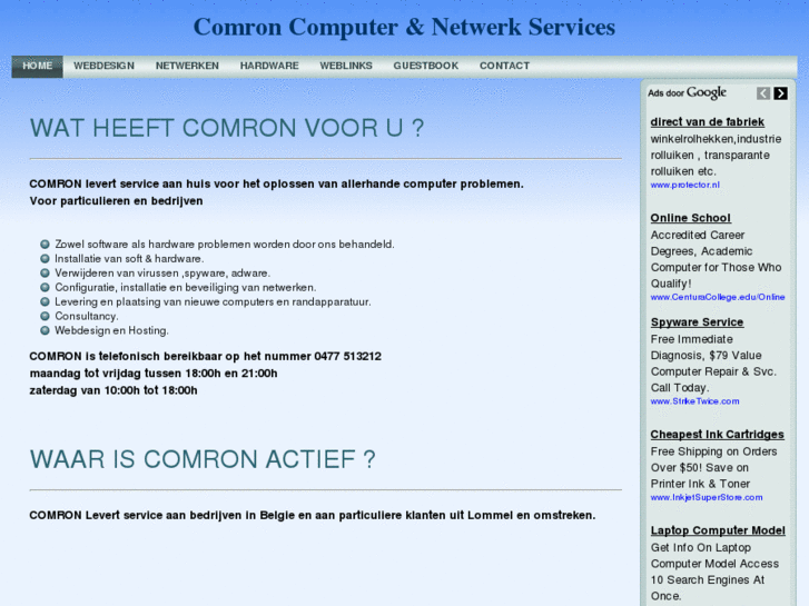 www.comron.be