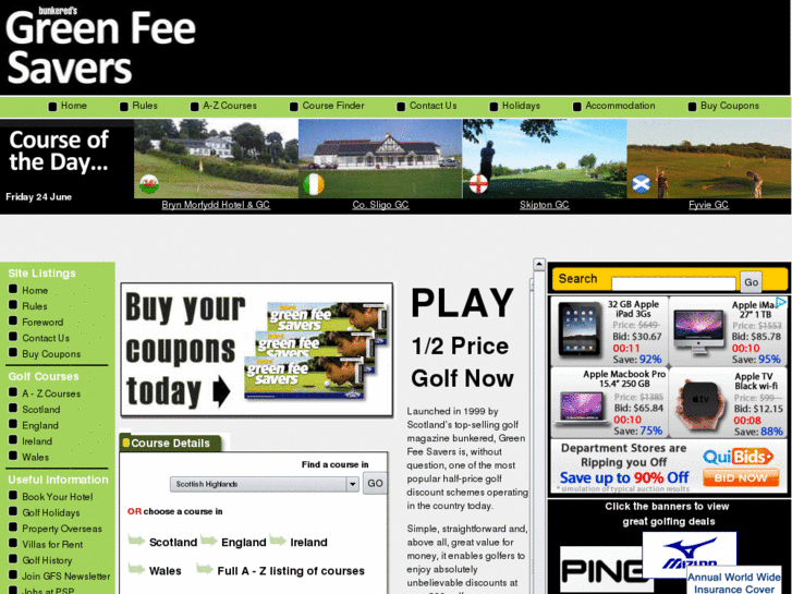 www.greenfeesavers.biz