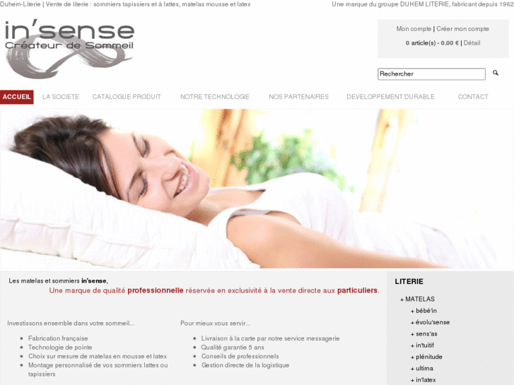 www.matelas-insense.com