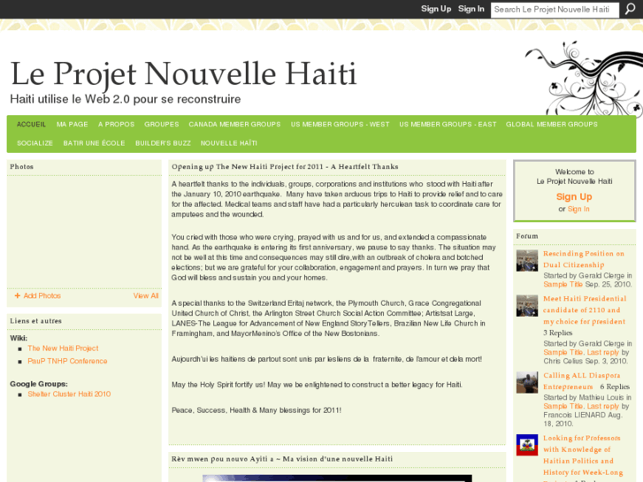 www.newhaitiproject.com