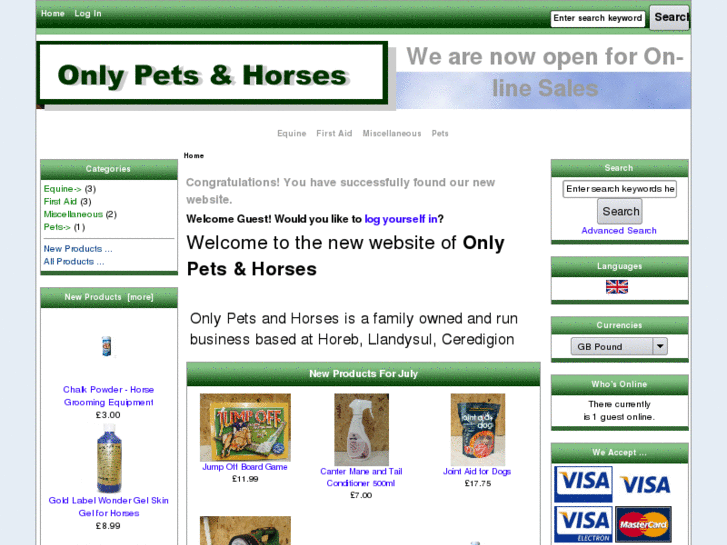 www.onlypetsandhorses.com