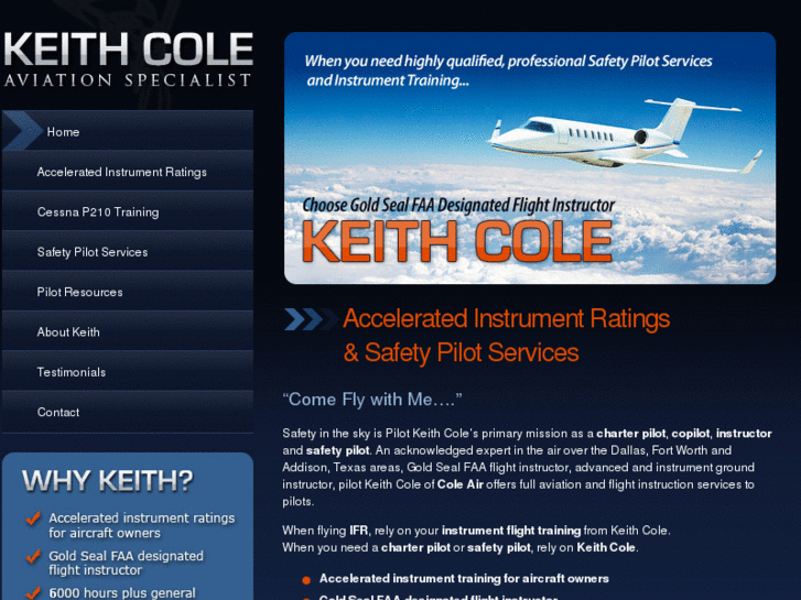 www.pilotkeithcole.com