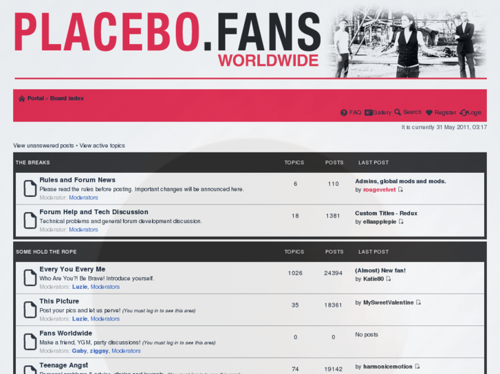 www.placebofansworldwide.com