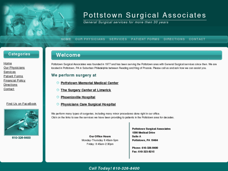 www.pottstownsurgical.com