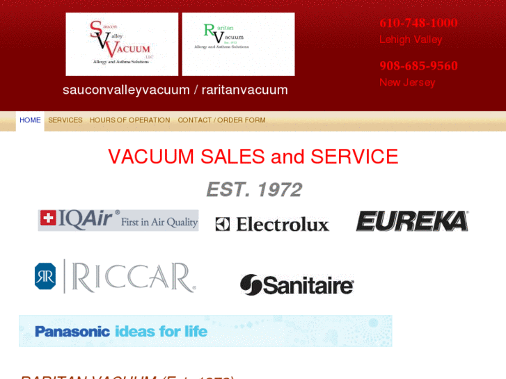 www.raritanvacuum.com