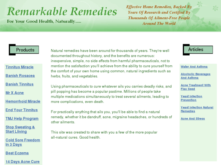 www.remarkableremedies.com