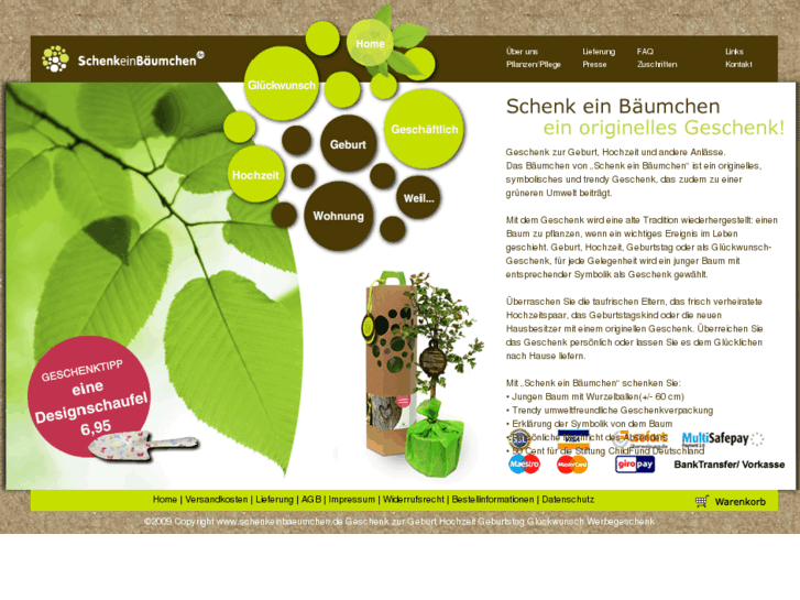 www.schenkeinbaeumchen.de