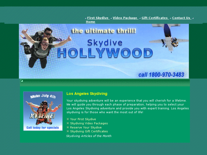 www.skydivehollywood.com