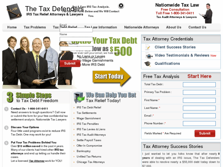 www.thetaxdefenders.com