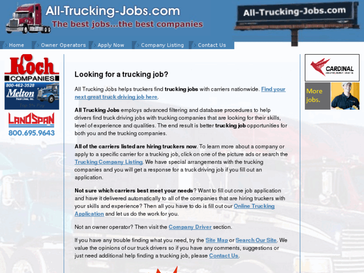 www.all-trucking-jobs.net