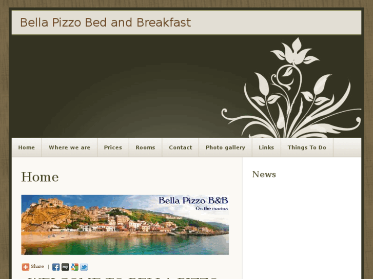 www.bedandbreakfastinpizzo.com