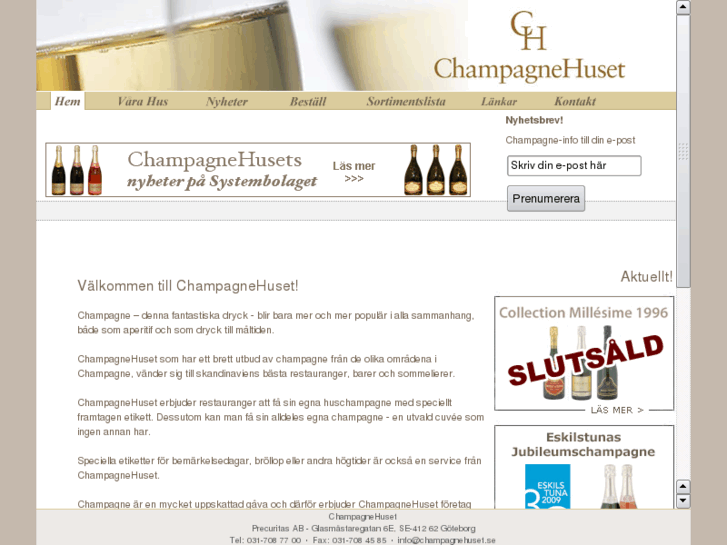 www.champagnehuset.com