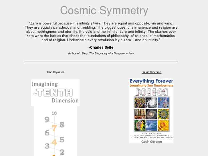 www.cosmicsymmetry.com