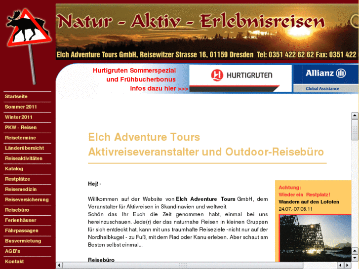 www.elchtours.com