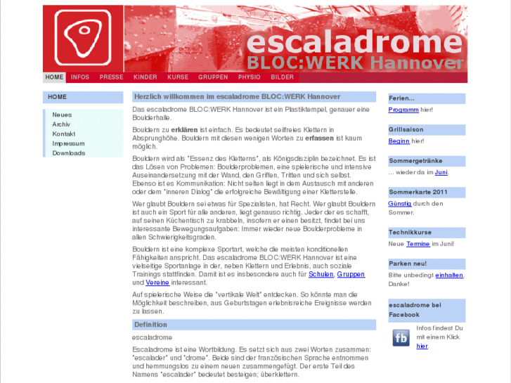 www.escaladrome.de