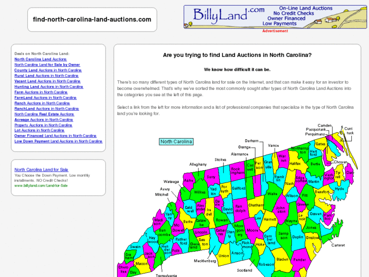 www.find-north-carolina-land-auctions.com