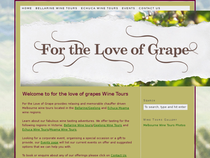www.fortheloveofgrape.com.au