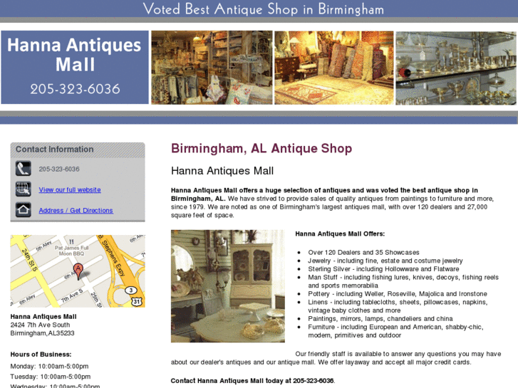 www.hannaantiquesmall.com