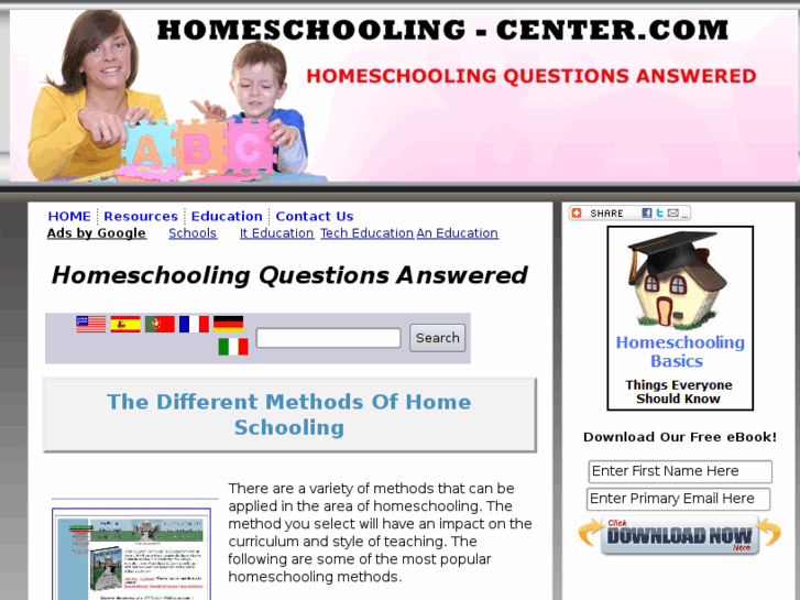 www.homeschooling-center.com