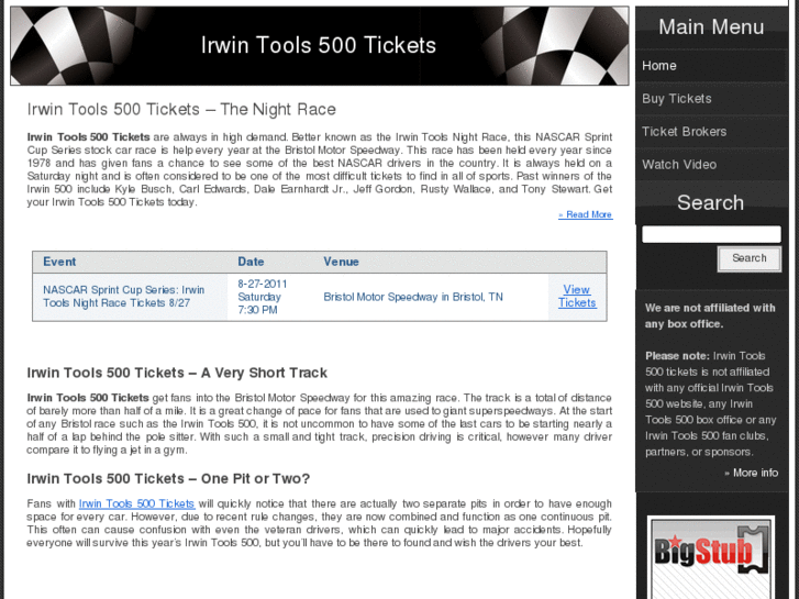 www.irwintools500tickets.com