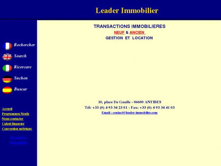 www.leader-immobilier.com