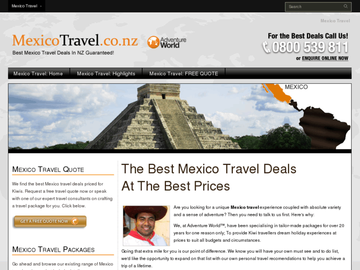 www.mexicotravel.co.nz