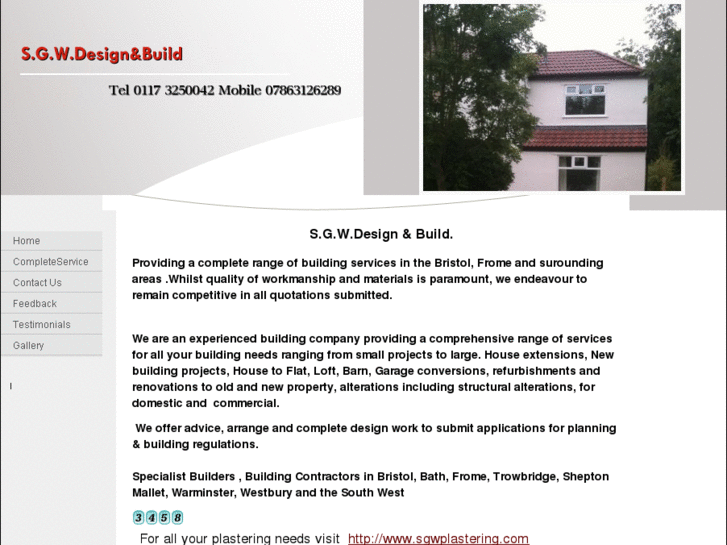 www.sgwdesignandbuild.co.uk