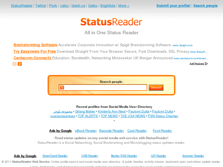 www.statusreader.com