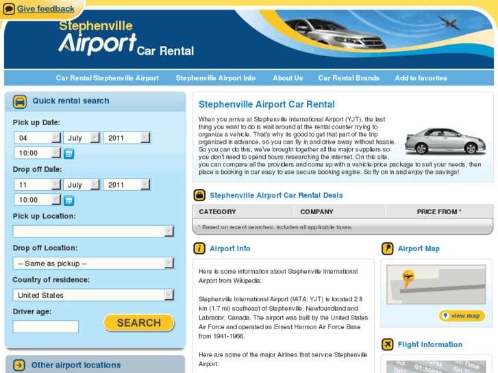 www.stephenvilleairportcarrental.com