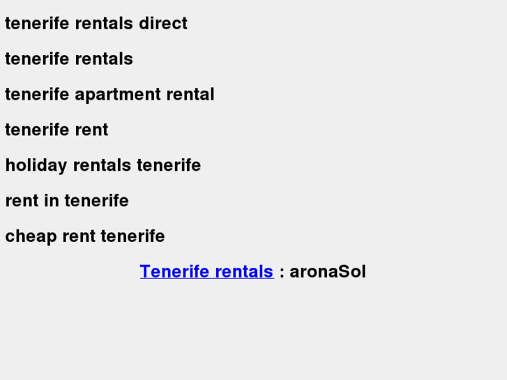 www.teneriferentalsdirect.com