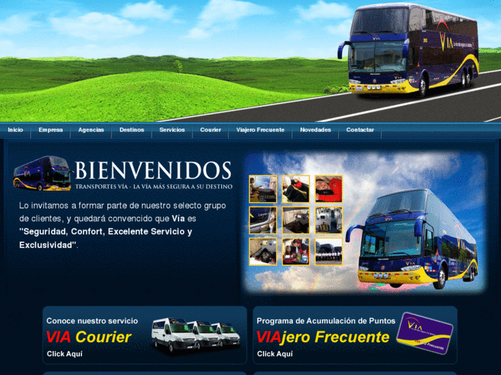 www.transportesvia.com.pe