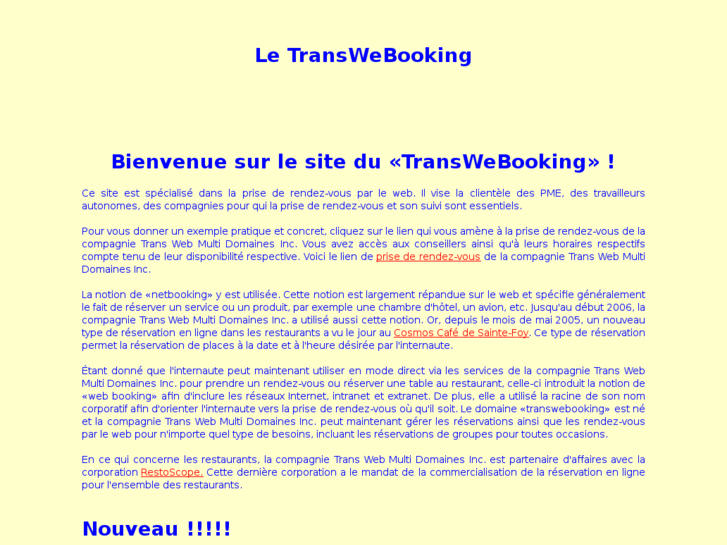 www.transwebooking.com