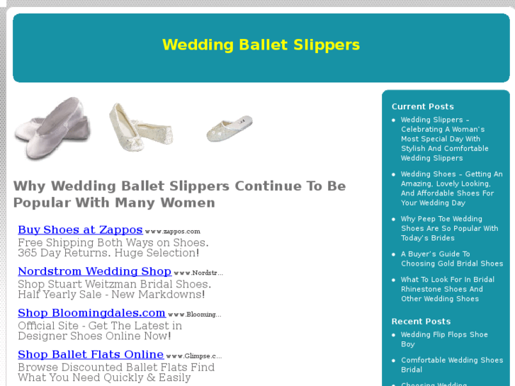 www.weddingballetslippers.net