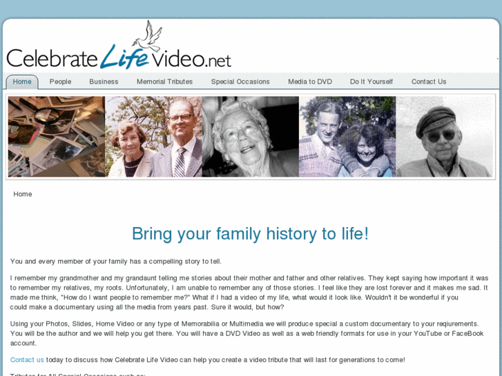 www.celebratelifevideo.com