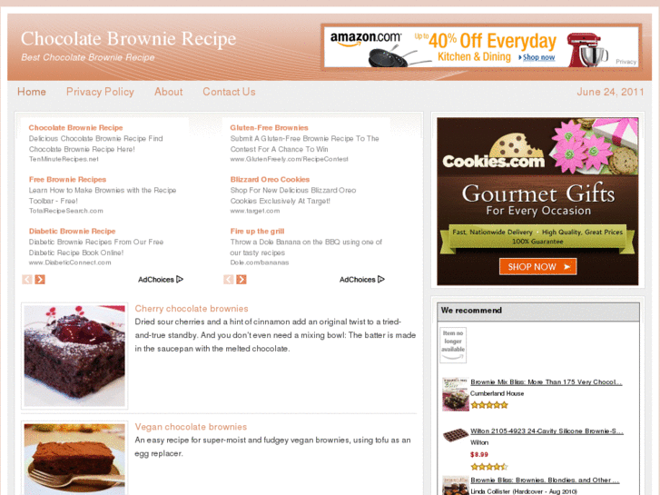 www.chocolatebrownierecipe.org