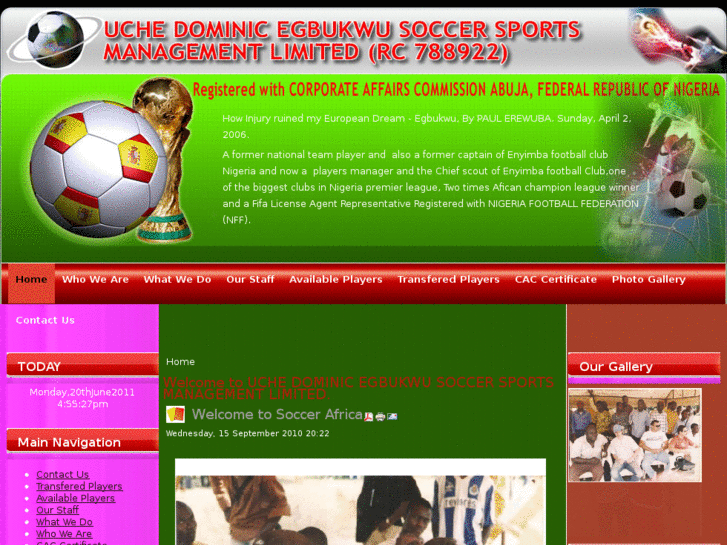 www.dominicegbukwusoccerafrica.com