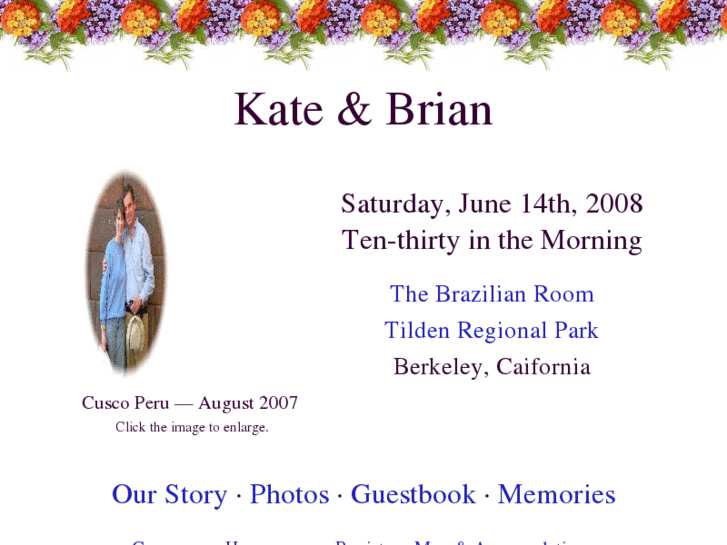 www.kateandbriansbigday.com