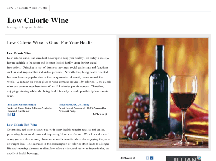 www.lowcaloriewine.com