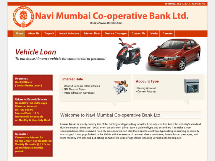 www.navimumbaibank.com