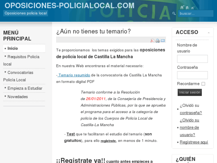 www.oposiciones-policialocal.com