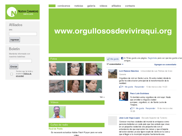 www.orgullososdeviviraqui.com