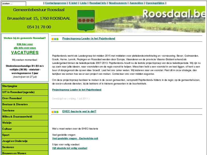 www.roosdaal.be