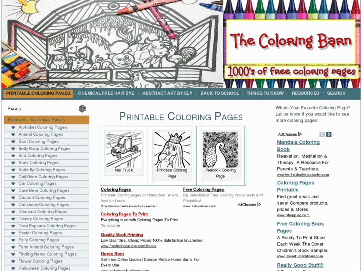 www.thecoloringbarn.com