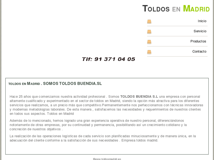 www.toldosmadrid.es