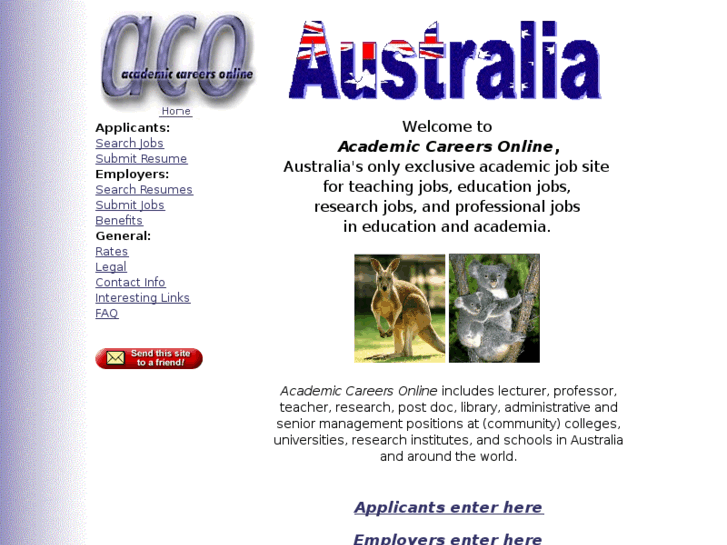 www.academiccareers-australia.com